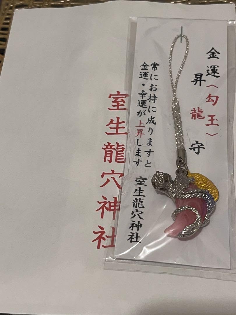 珍品希少❇龍神Ⅵ龍穴✬金運最強お守り✬金運アップ✬金財運✬心願成就✬お守り石 Amazon.co.jp: 室生龍穴神社 金運お守り 勾王 昇龍守 : ホーム＆キッチン